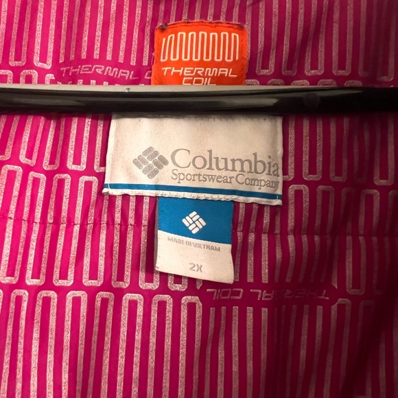 Columbia Thermacoil jacket black with fuchsia - Picture 2 of 5